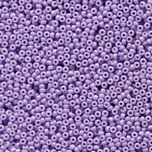 11-4486, Miyuki 22g Duracoat Op Dyed Lilac