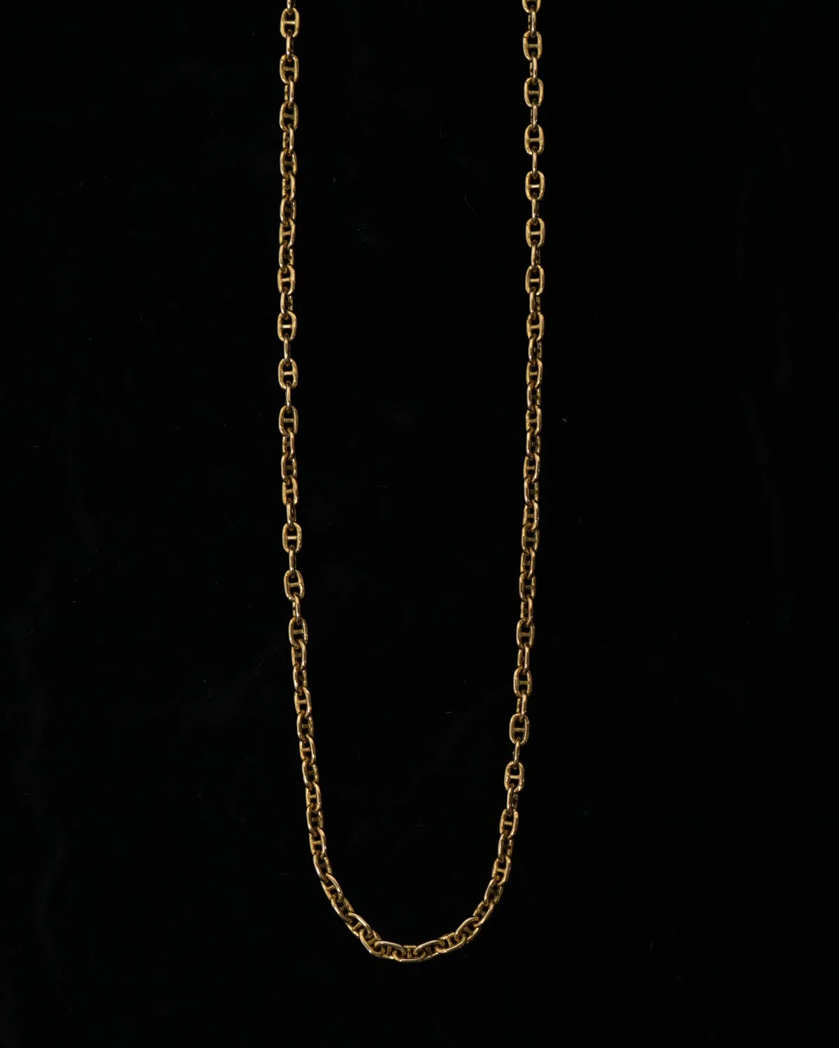 14k Gold Anchor Chain Necklace