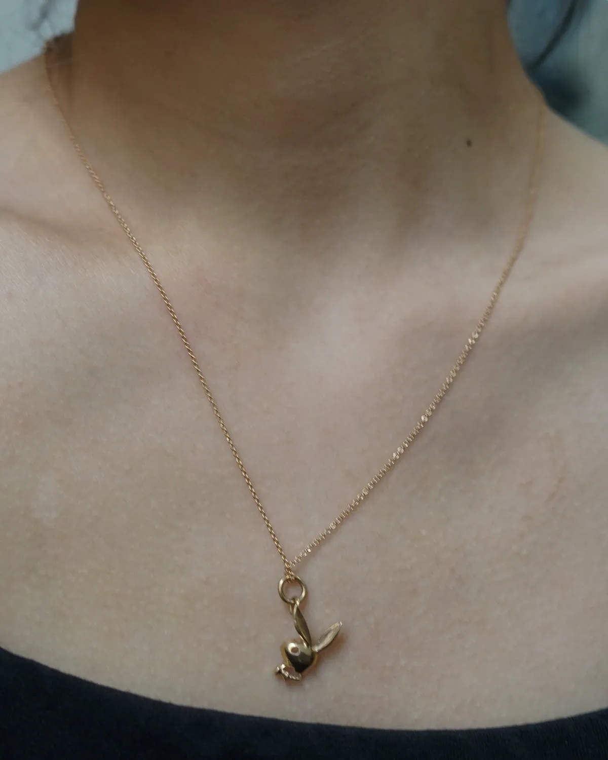 14k Gold Rabbit Charm