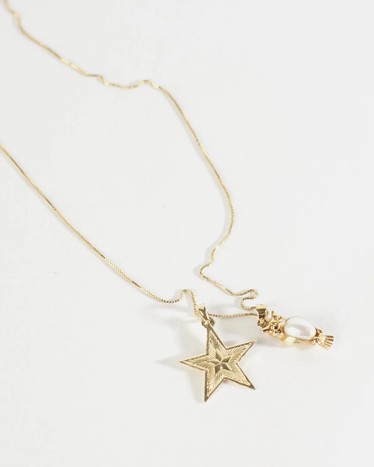 14k Gold Star Charm