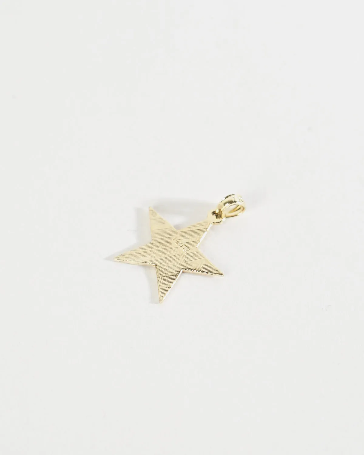 14k Gold Star Charm