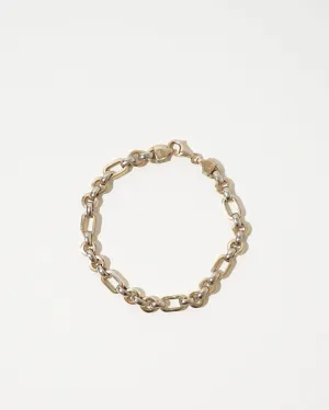 14k Yellow & White Gold Bracelet