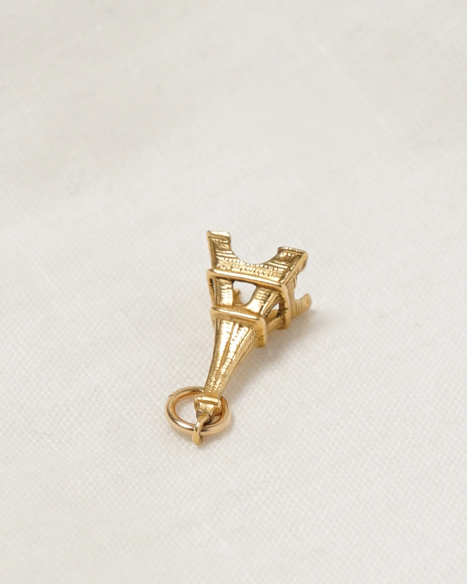 18K Gold Eiffel Tower Charm