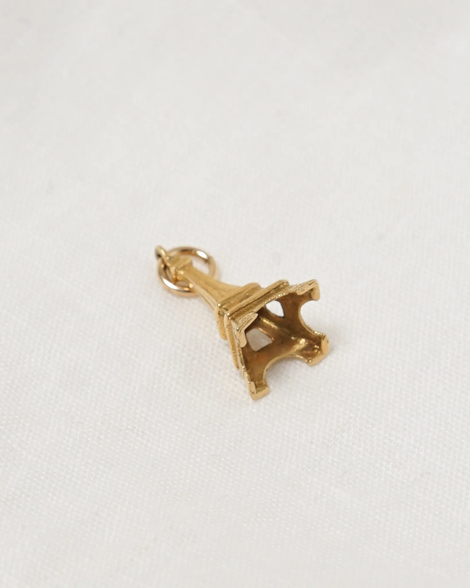 18K Gold Eiffel Tower Charm