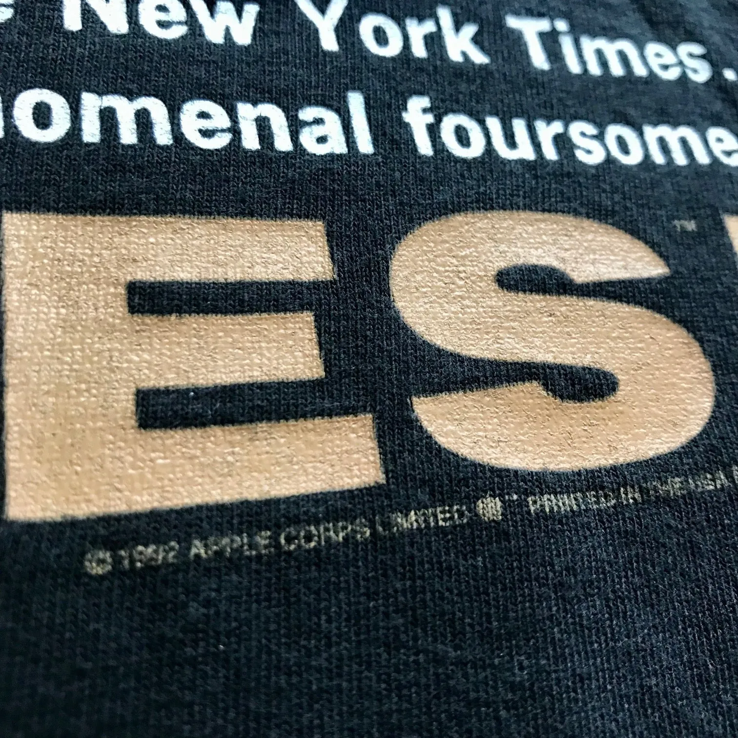 1992 Meet The Beatles Tee Size: XL