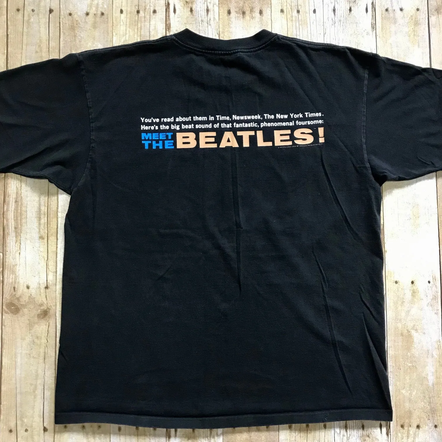 1992 Meet The Beatles Tee Size: XL