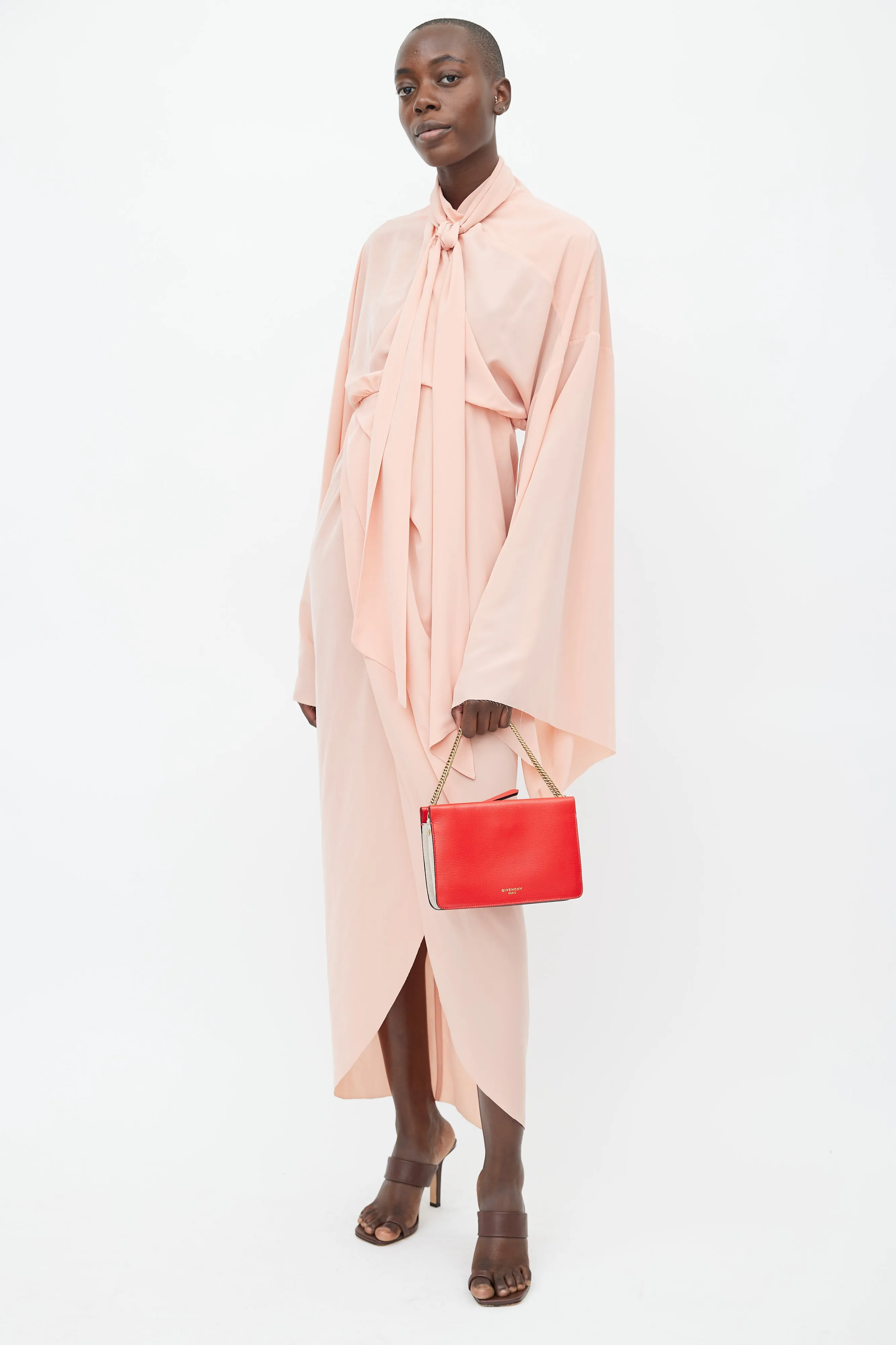 2018 Red Leather Cross3 Crossbody Bag