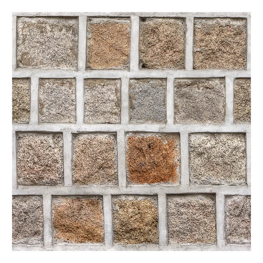 3D Rock Stone Peel and Stick Wall Tile