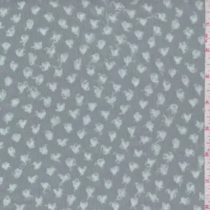 4 YD PC-Light Green Boucle Dot Chiffon Fabric