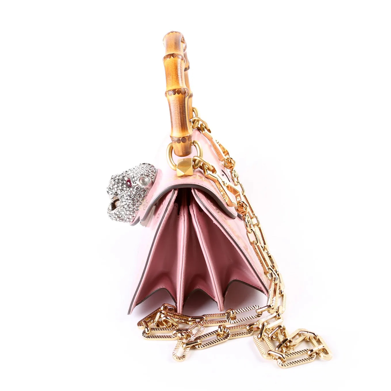 488667 Mini Thiara Bamboo Top Handle Bag