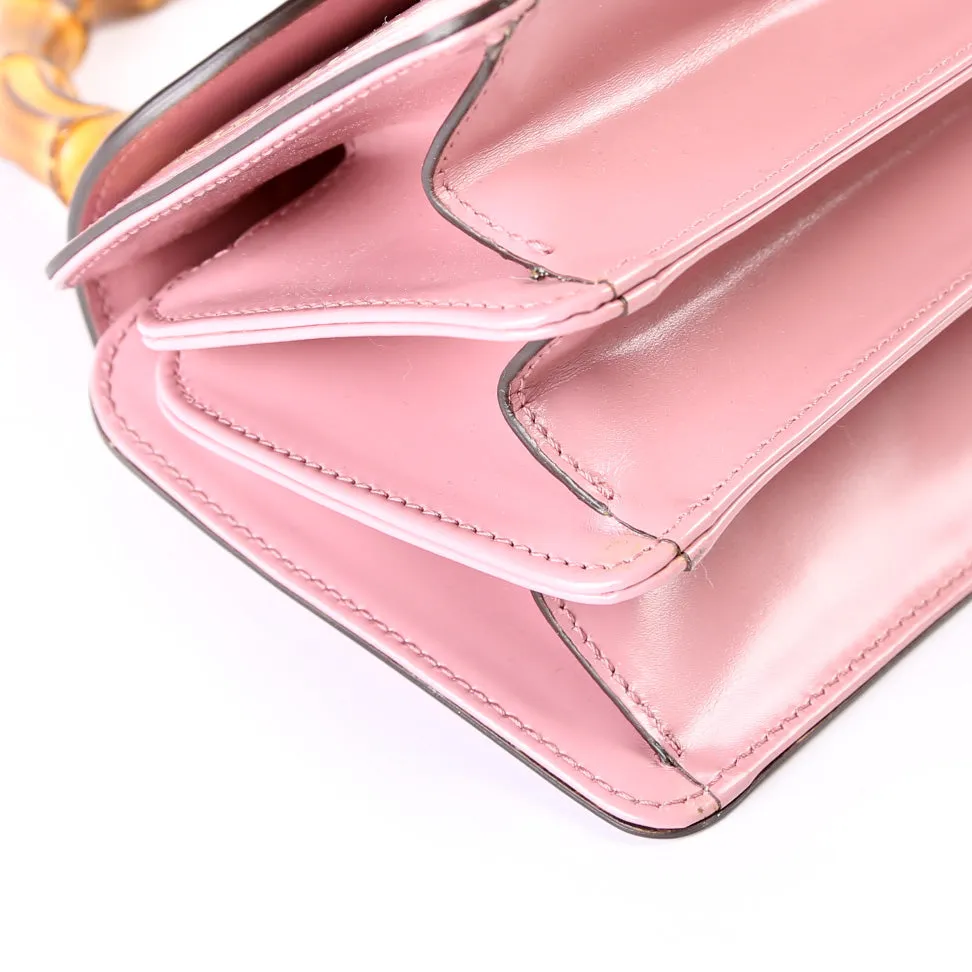 488667 Mini Thiara Bamboo Top Handle Bag