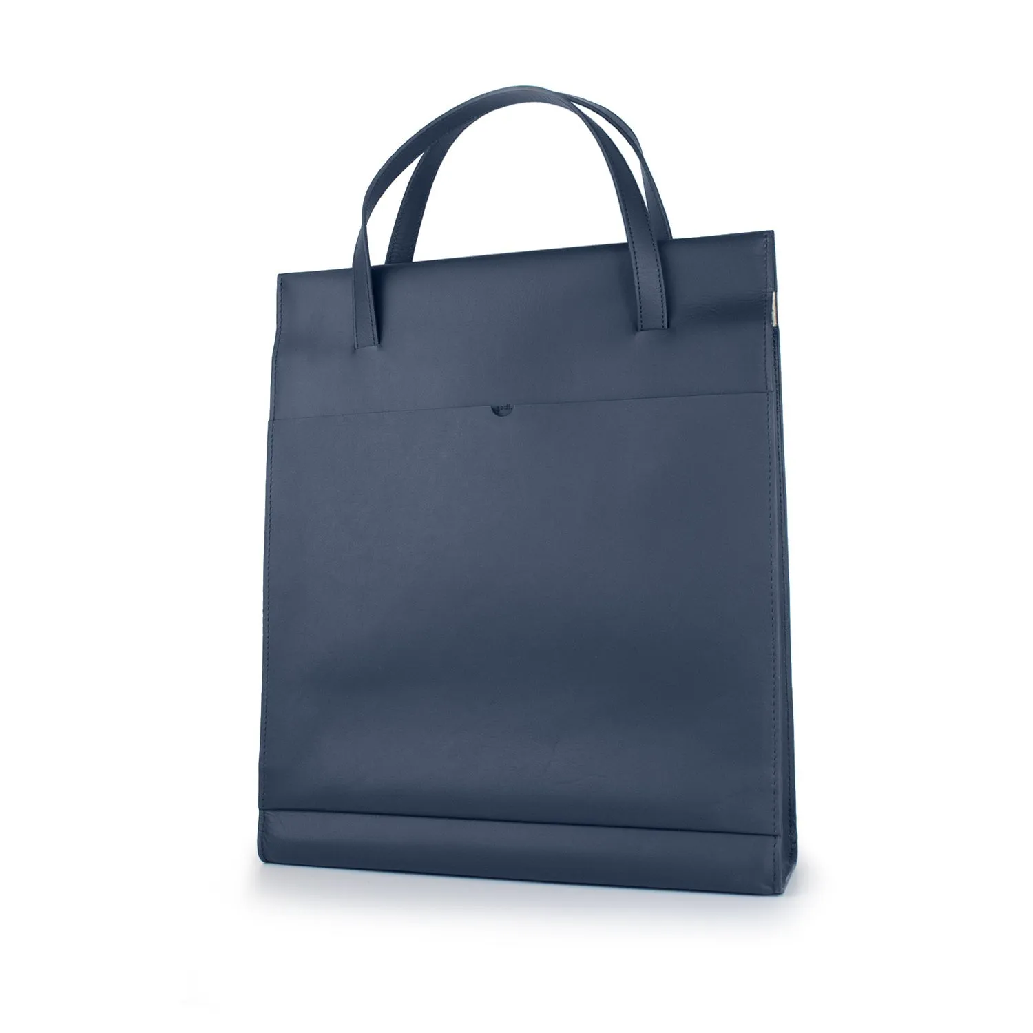 Adjustable Tote Bag in Navy Blue