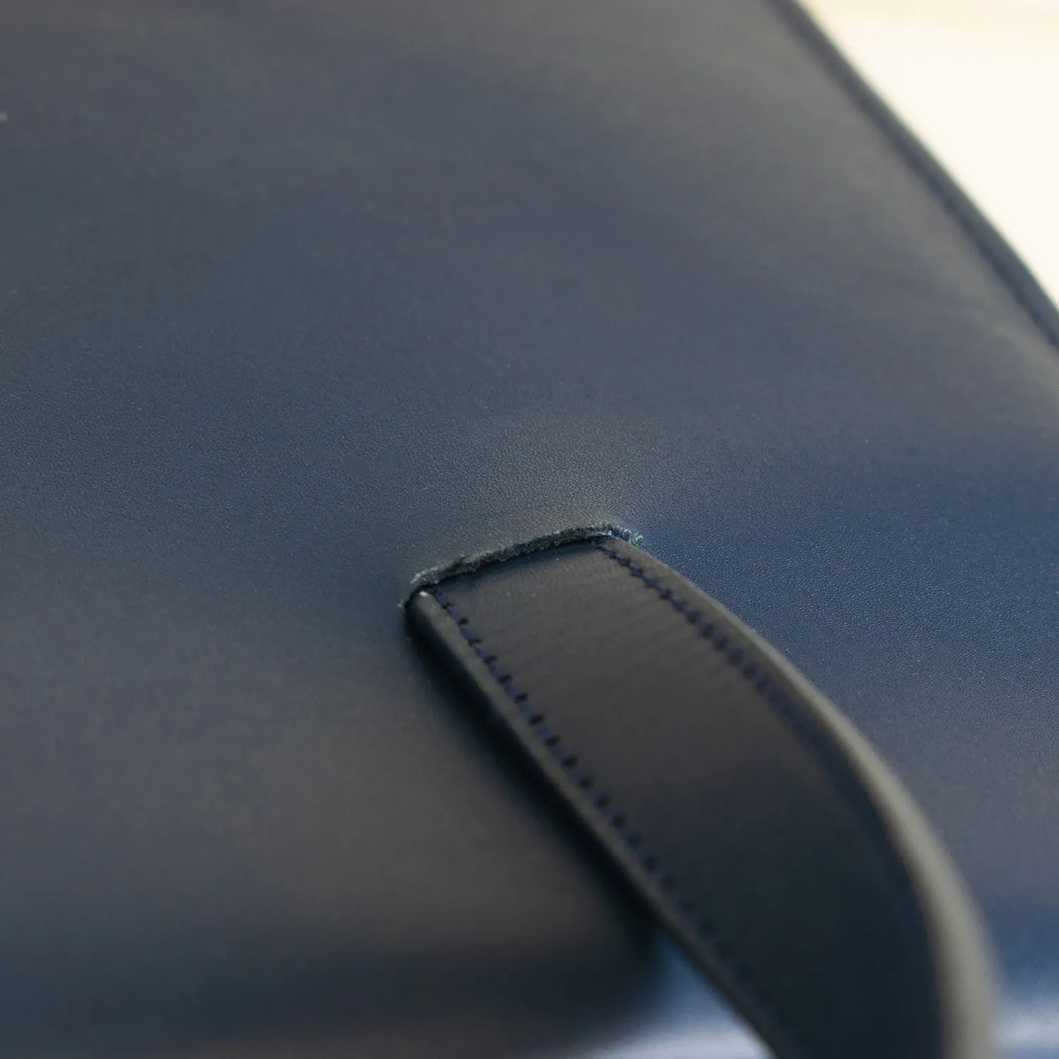 Adjustable Tote Bag in Navy Blue