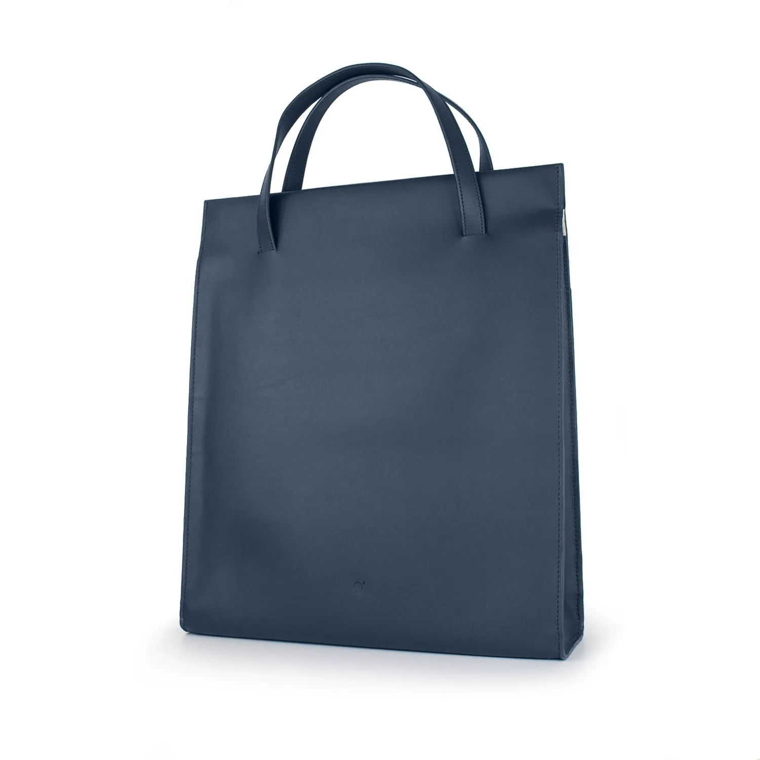 Adjustable Tote Bag in Navy Blue