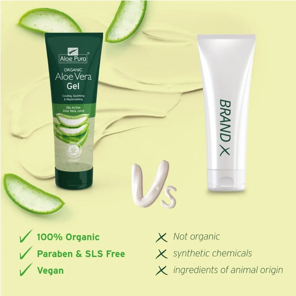 Aloe Pura Organic Aloe Vera Skin Gel 100ml