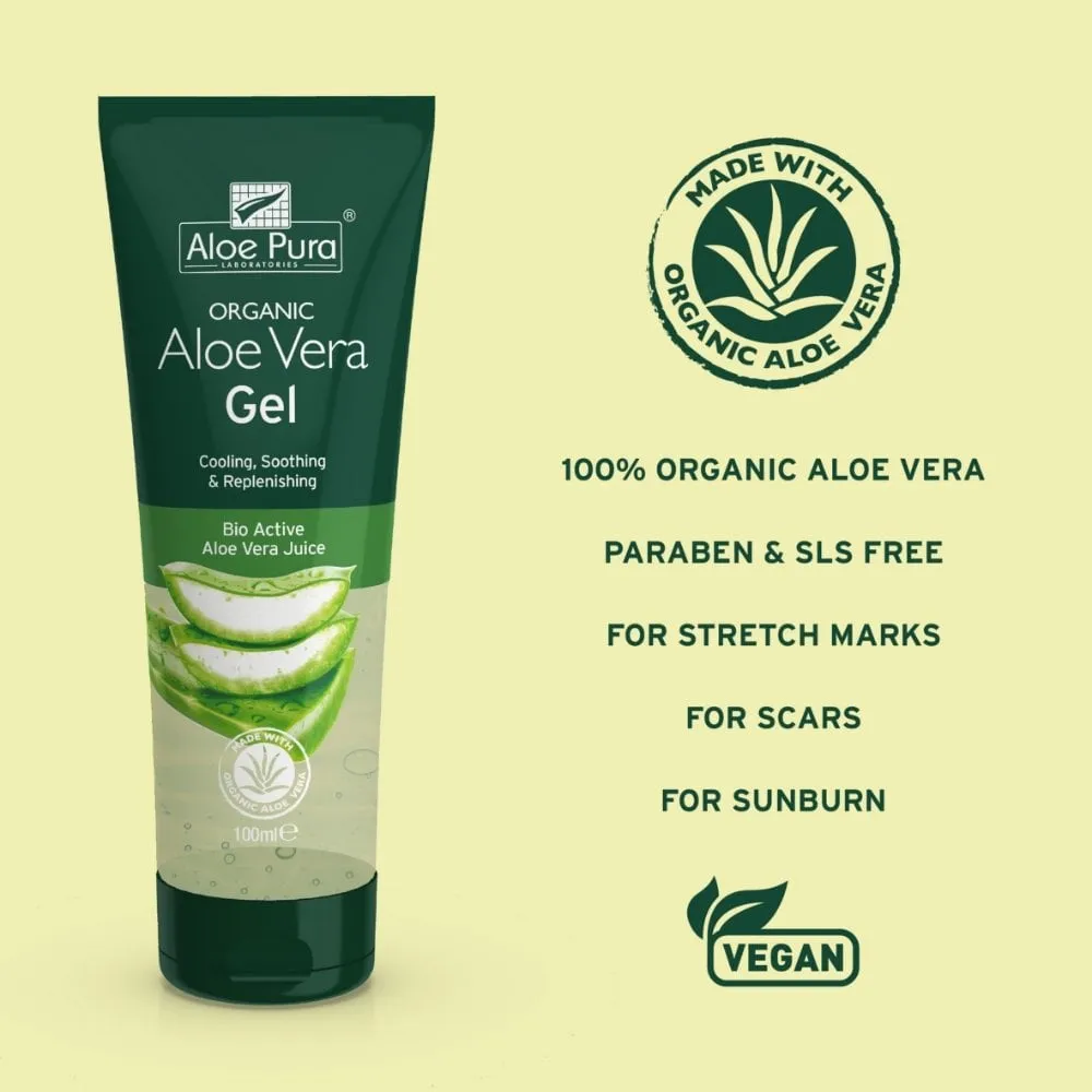 Aloe Pura Organic Aloe Vera Skin Gel 100ml