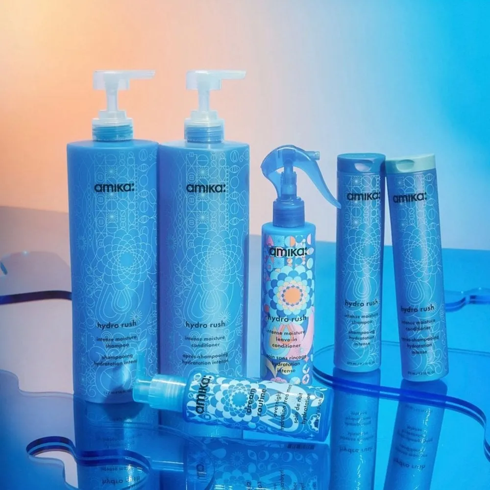 Amika Hydro Rush Intense Moisture Shampoo 275ml