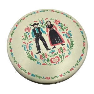 Amish Love | Vintage Cookie Tin | Vintage Goods
