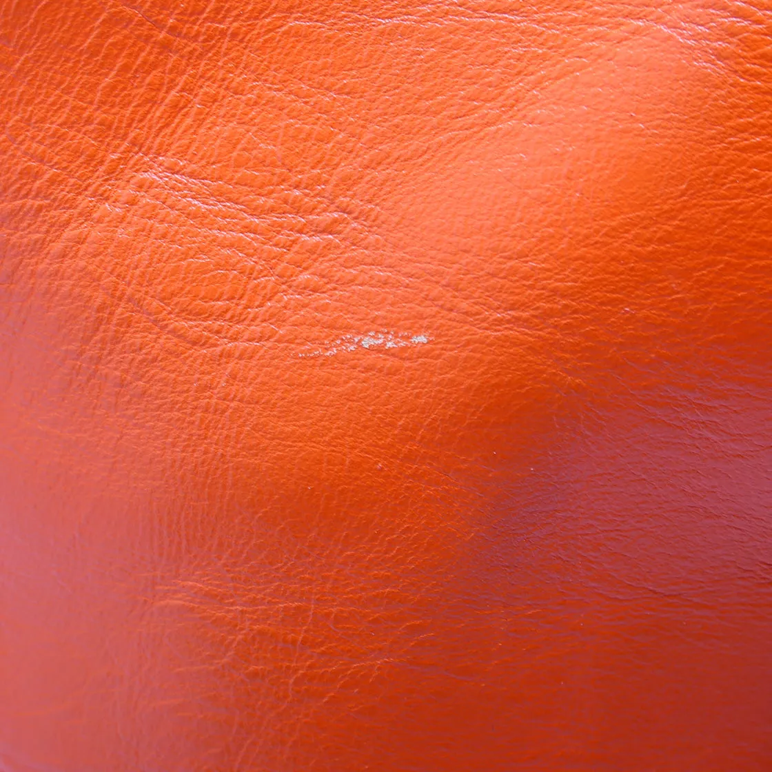 Antigona Soft Shopping Leather Orange
