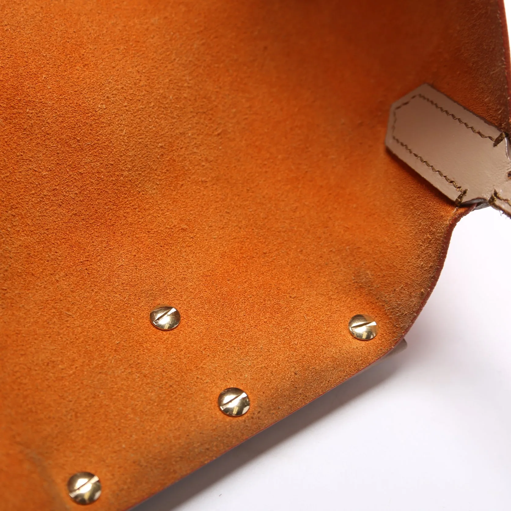 Antigona Soft Shopping Leather Orange