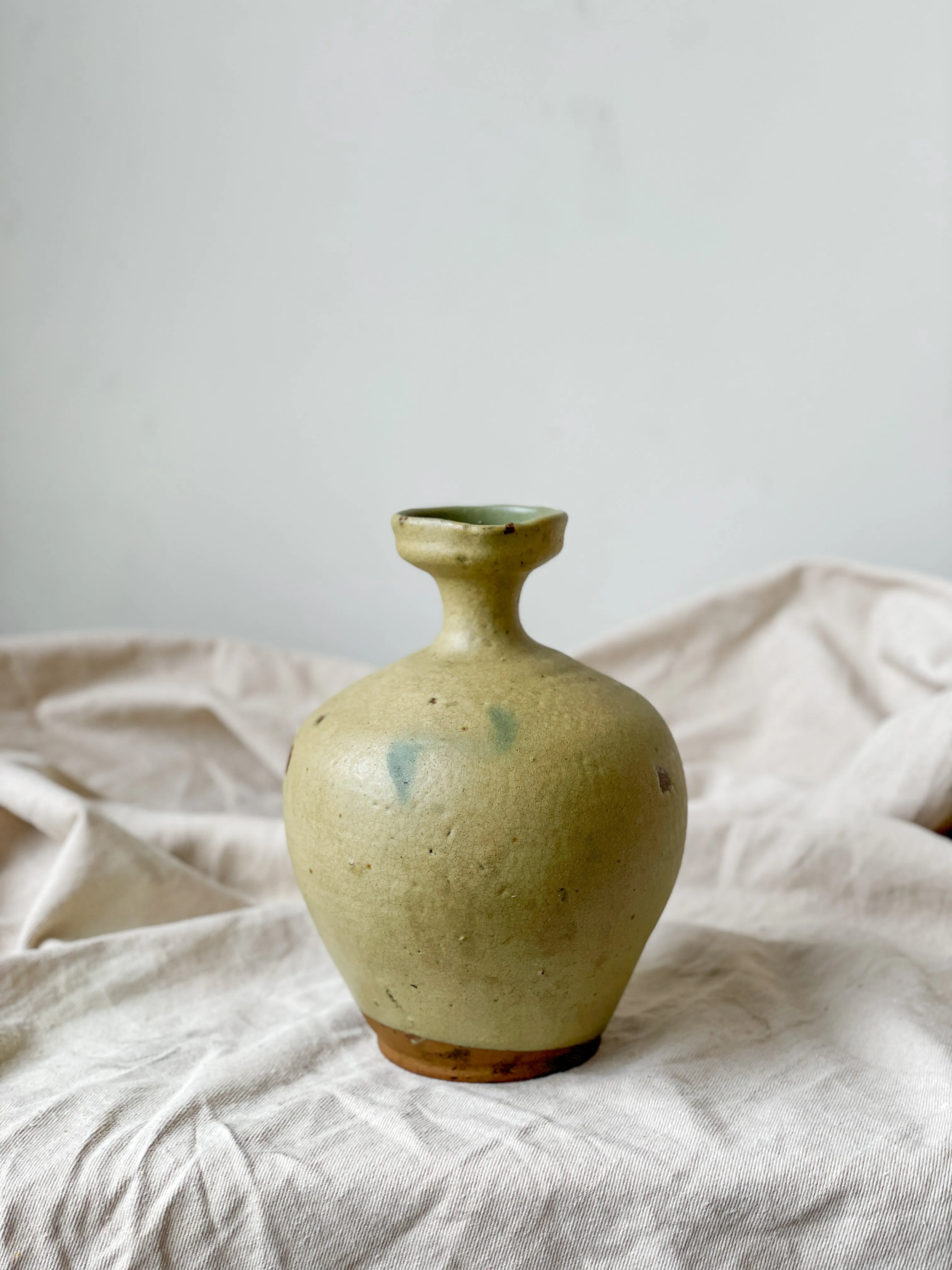 Antique Ceramic Pitcher Vase