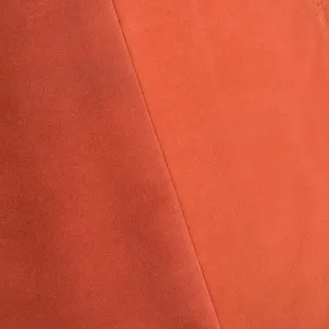 Antique Orange Faux Suede Home Decorating Fabric