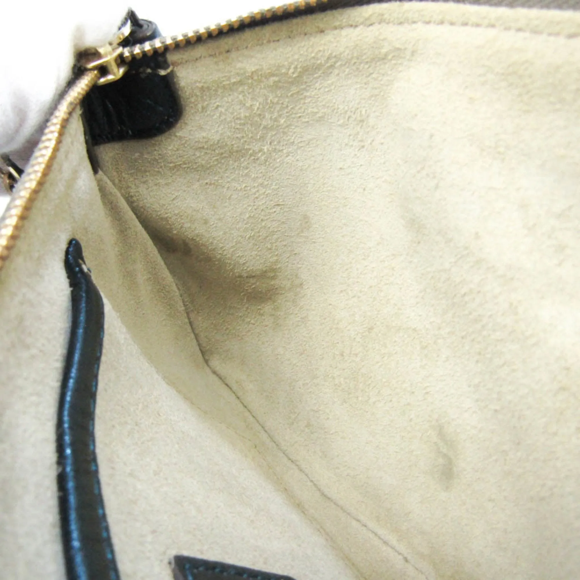Anya Hindmarch Navy Leather Bag