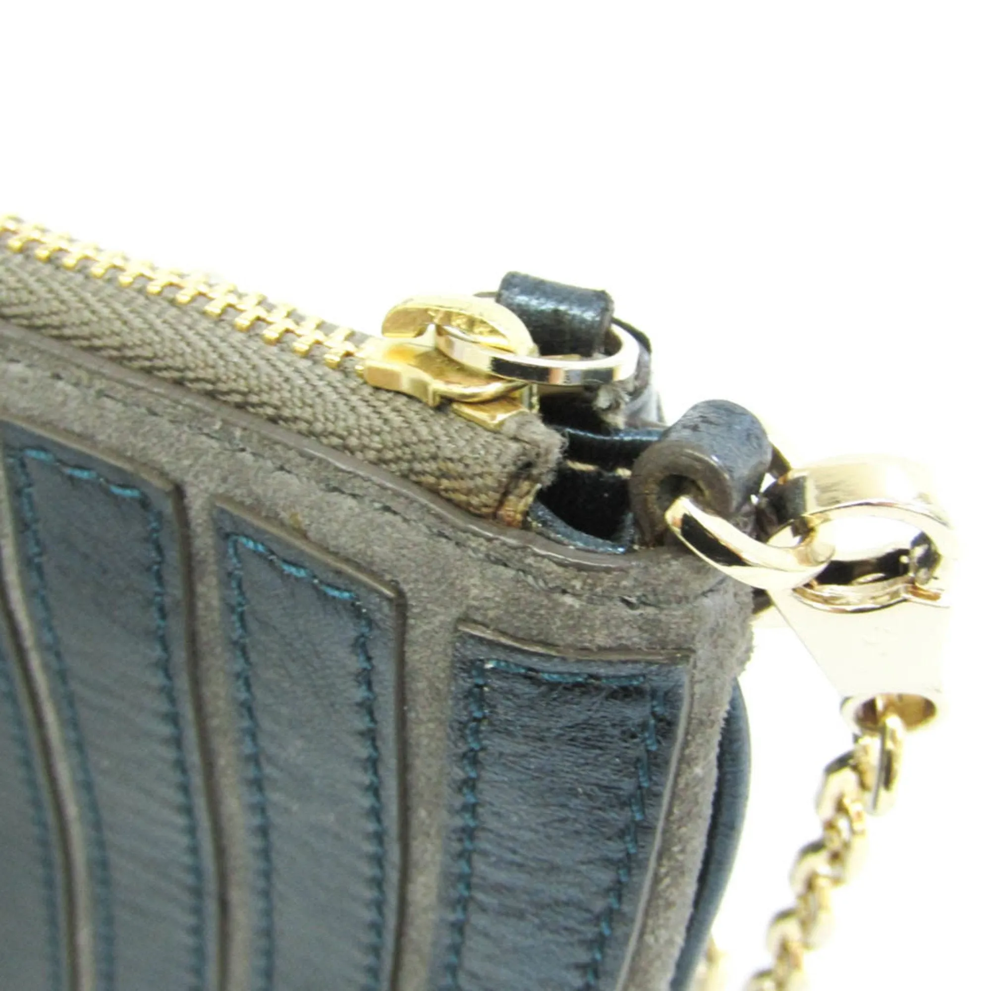Anya Hindmarch Navy Leather Bag