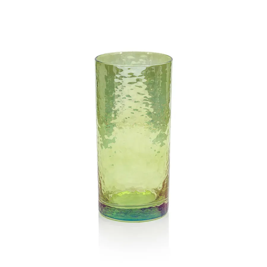 APERITIVO HIGHBALL GLASS - LUSTER GREEN