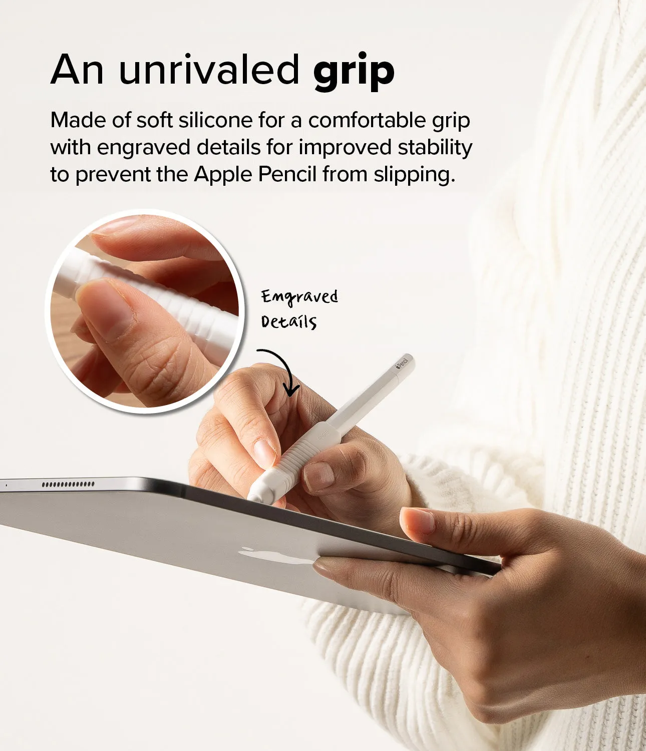 Apple Pencil Case | Silicone Drafting Grip Holder