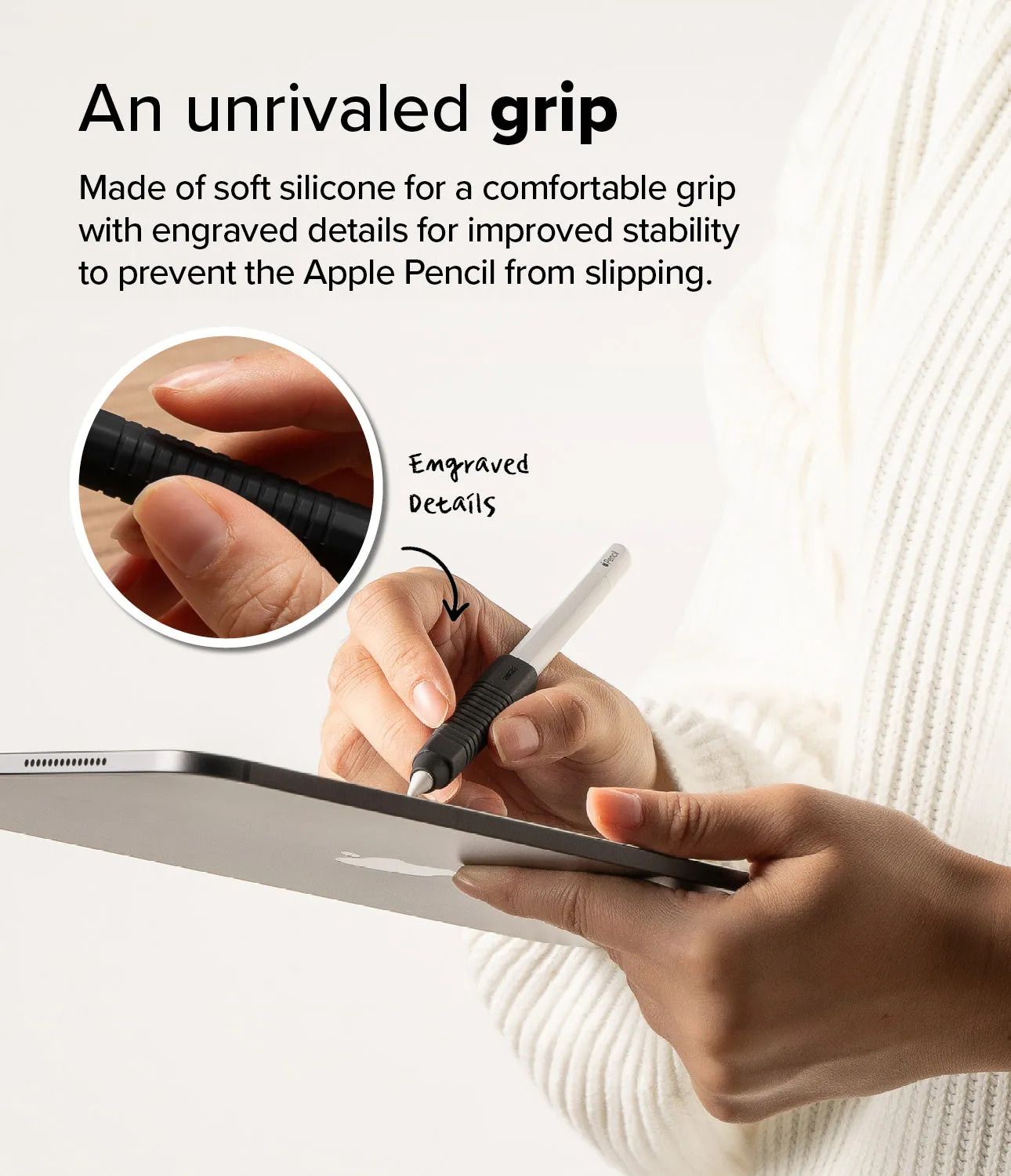 Apple Pencil Case | Silicone Drafting Grip Holder