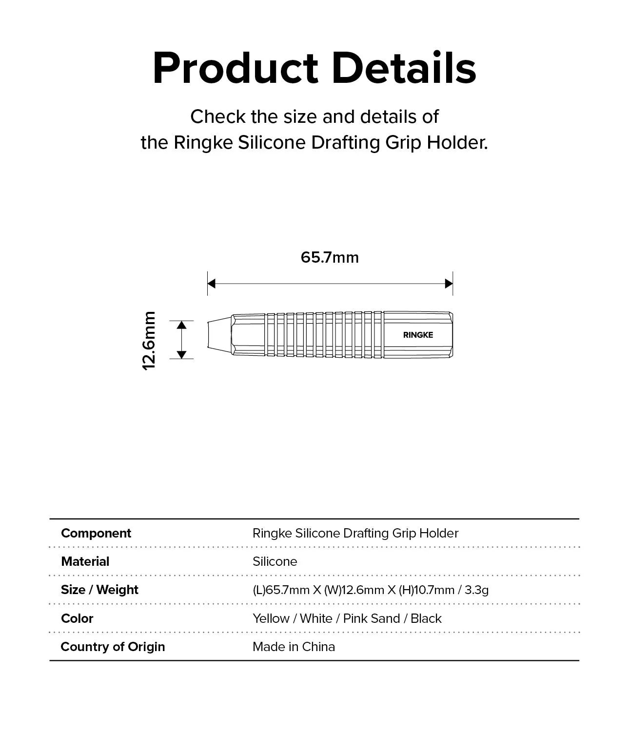 Apple Pencil Case | Silicone Drafting Grip Holder