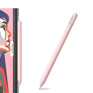 Apple Pencil (Pro) Anti-Slip Thin Silicone Sleeve Case - Pink