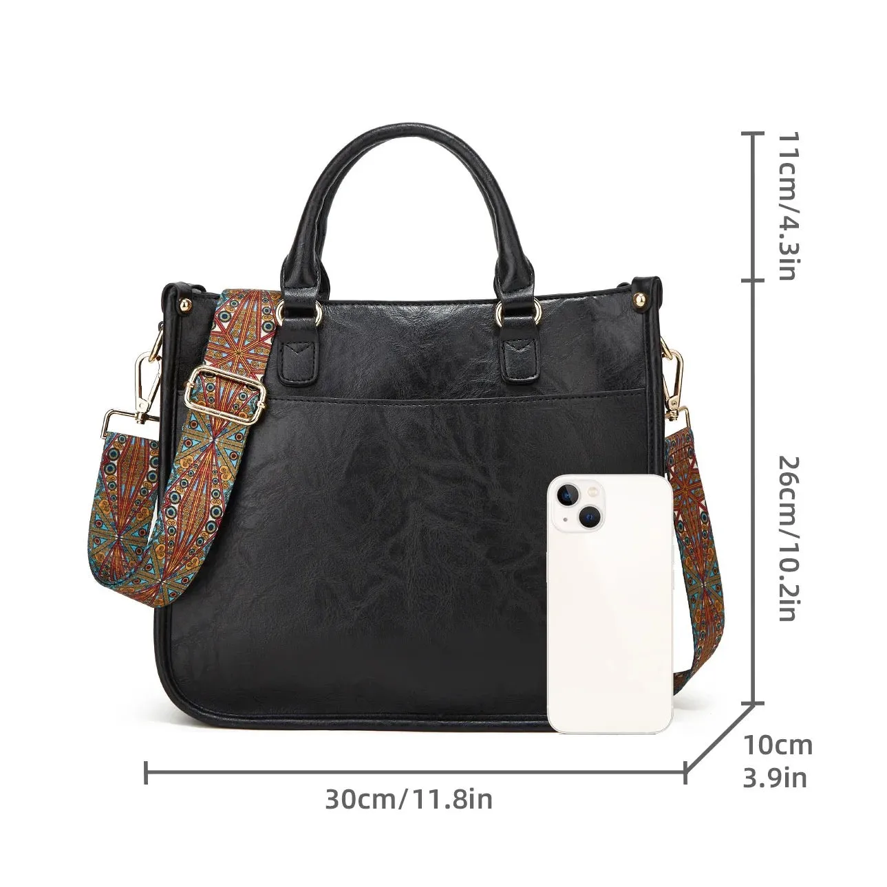 Aubree   Handle - Crossbody Purse