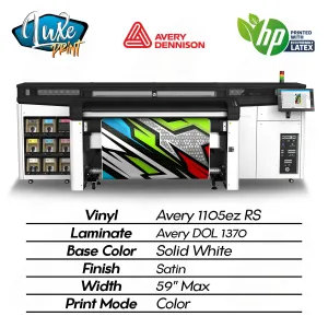 Avery 1105ezrs w/ Satin Laminate