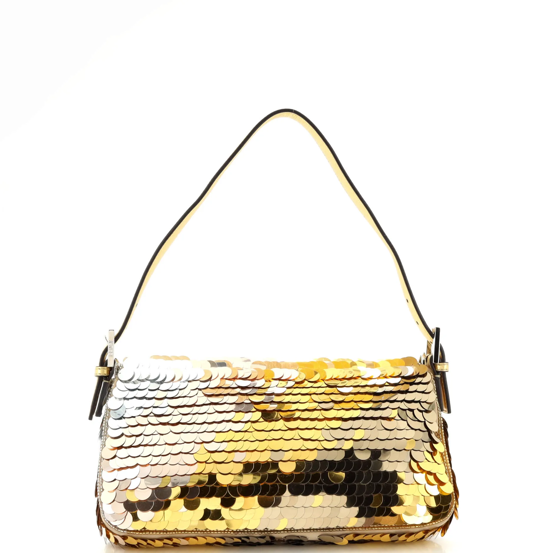 Baguette 1997 Bag Sequin Embellished Satin Medium