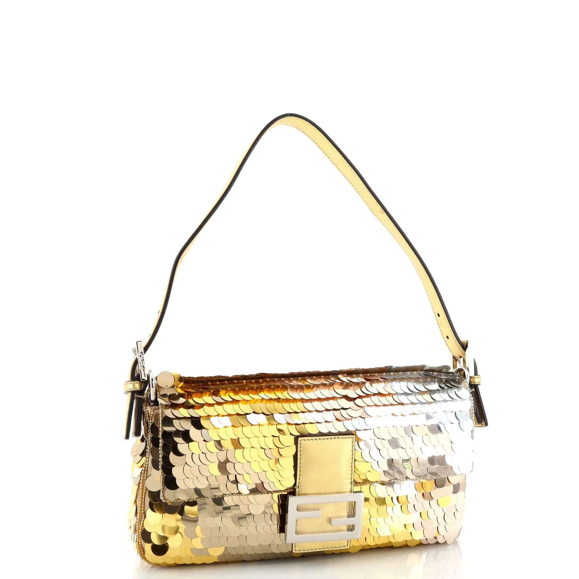 Baguette 1997 Bag Sequin Embellished Satin Medium