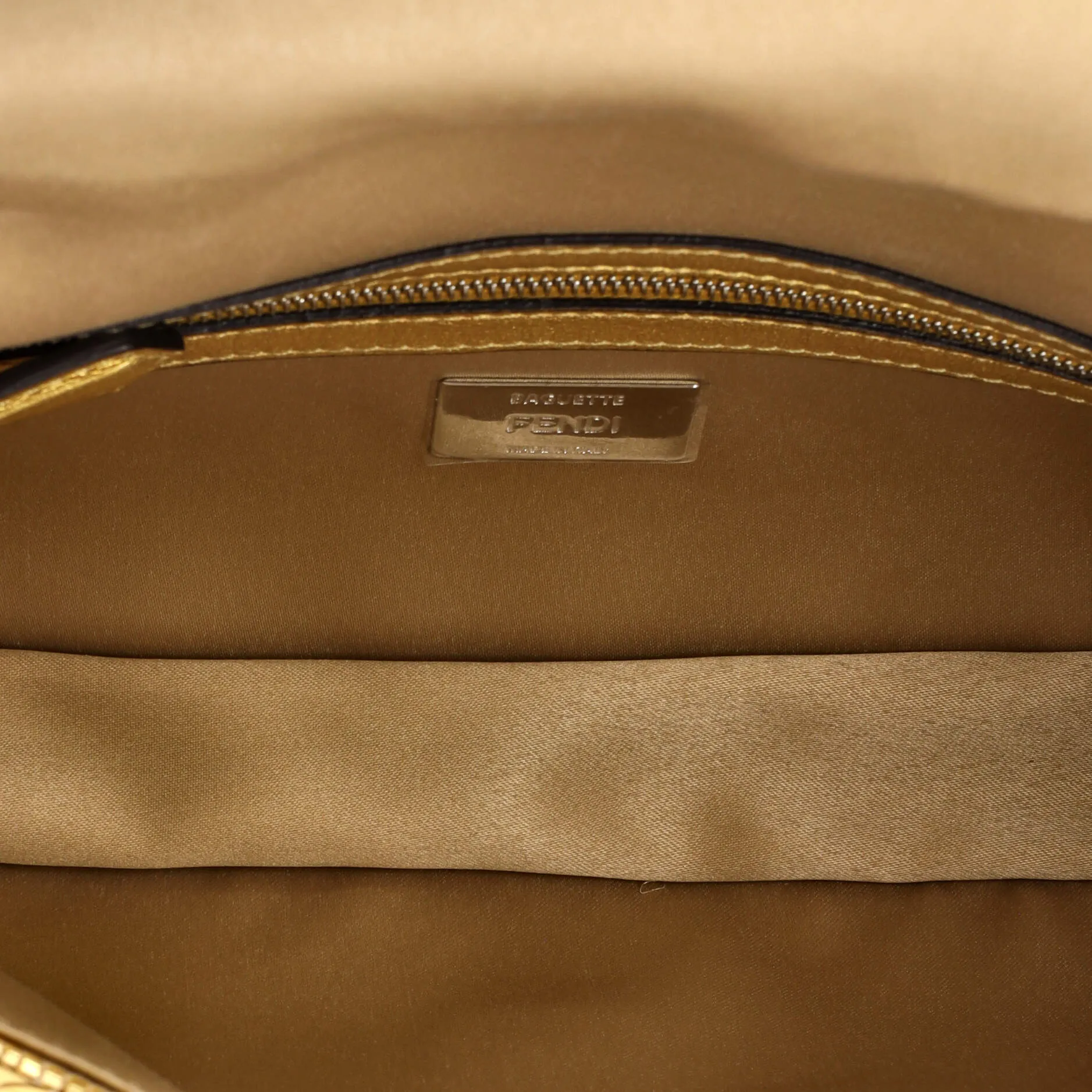 Baguette 1997 Bag Sequin Embellished Satin Medium