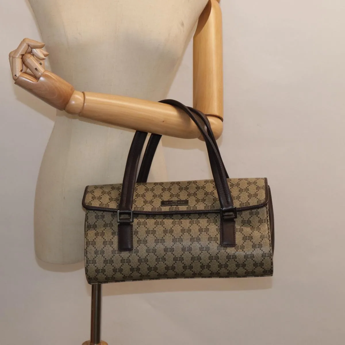 Balenciaga Beige Leather Bag