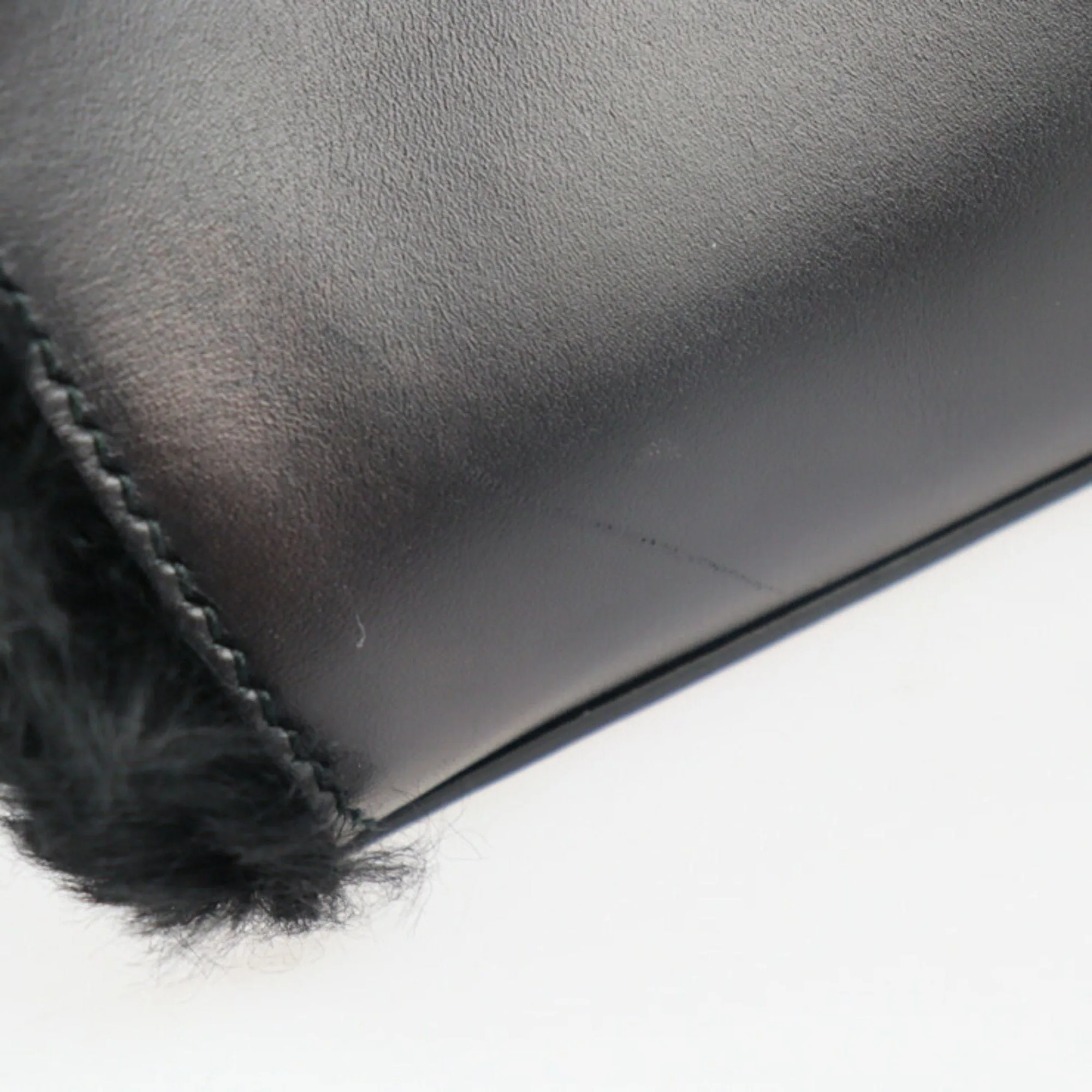 Balenciaga Black Wool Bag