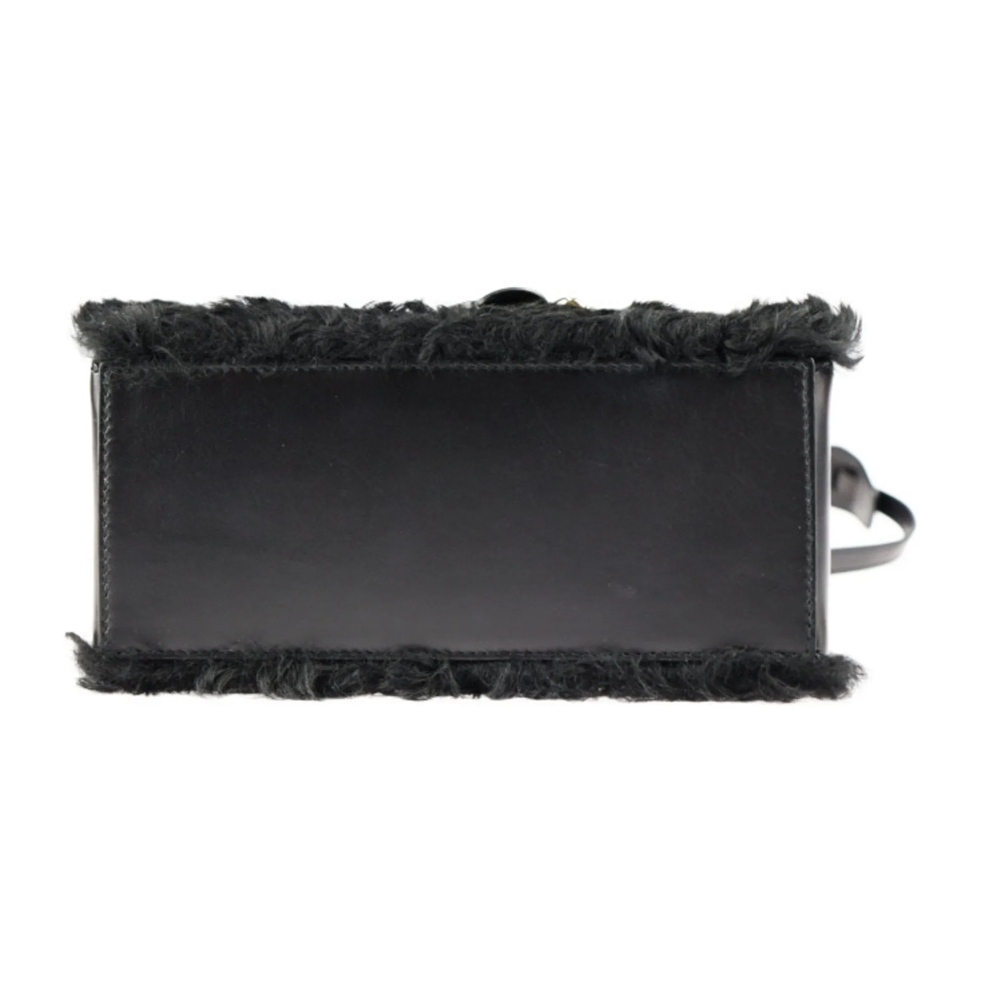 Balenciaga Black Wool Bag