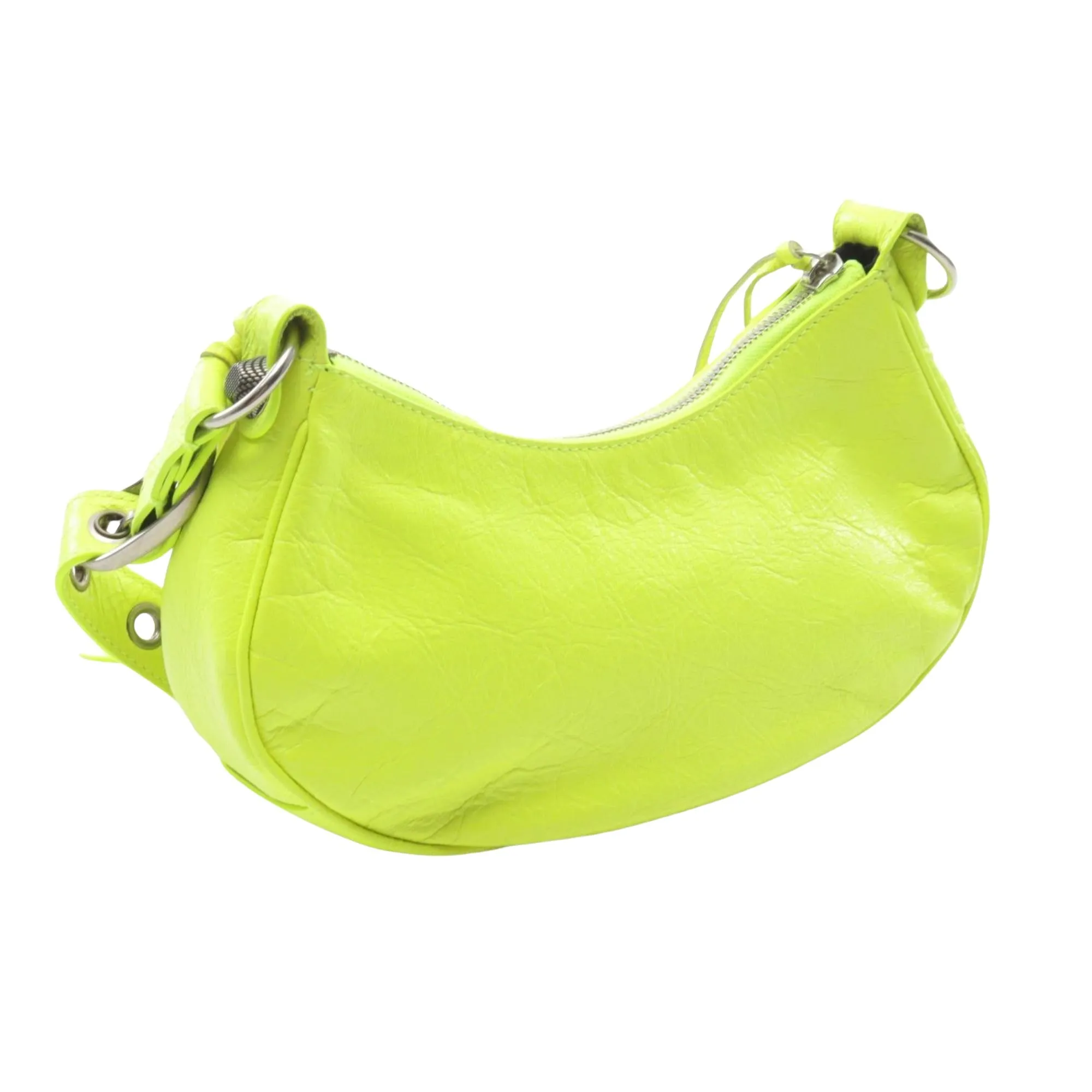Balenciaga Green Leather Bag