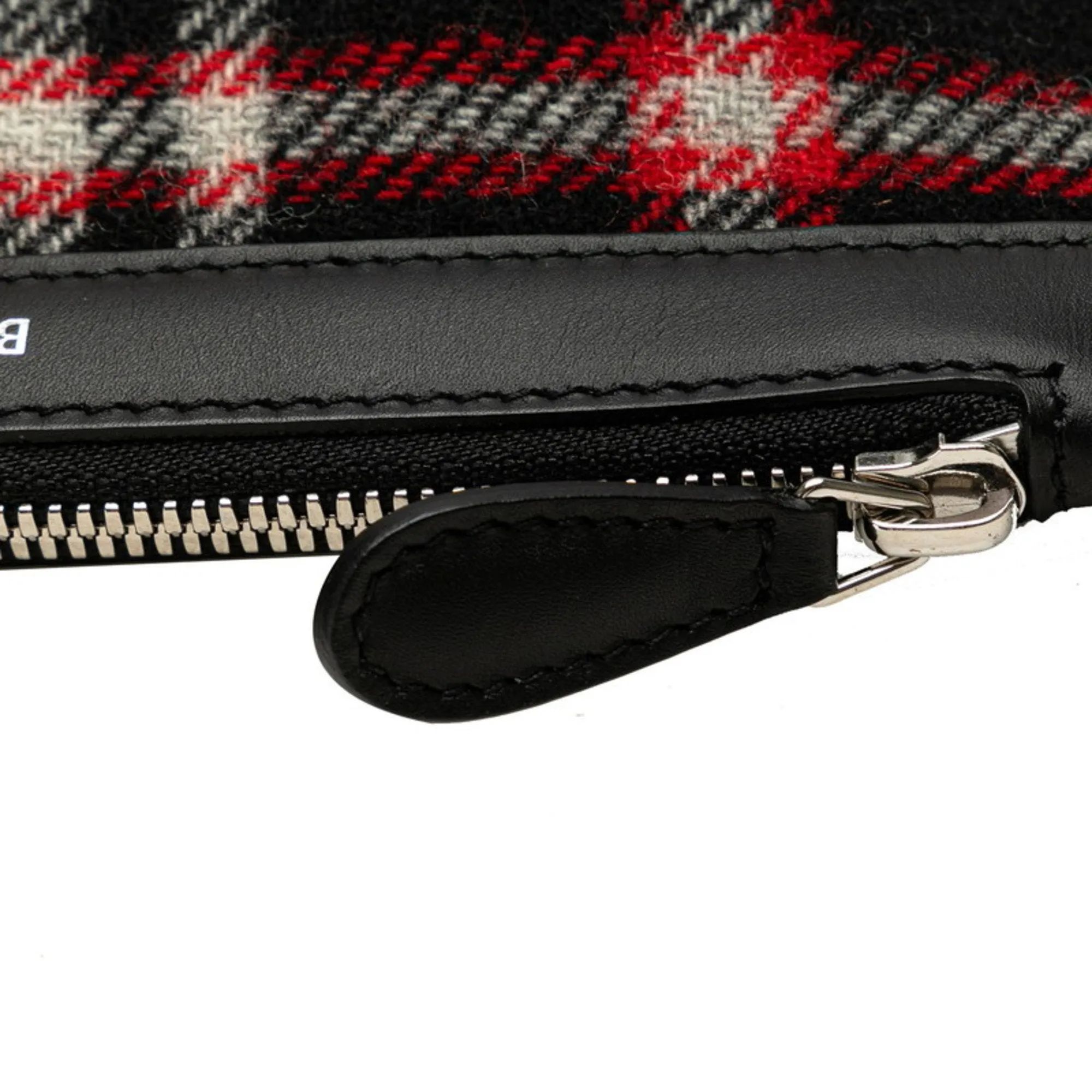 Balenciaga Navy Cabas Wool Bag