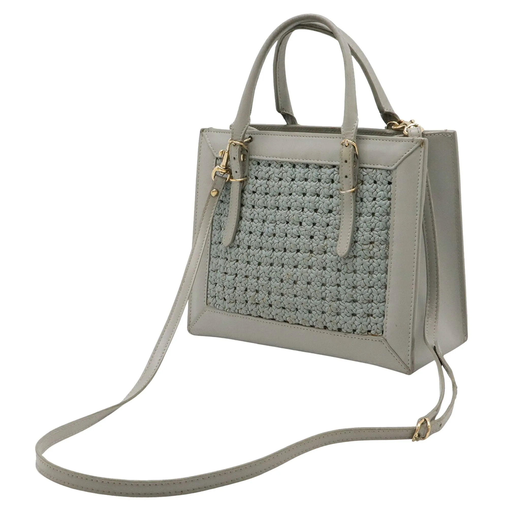 Balenciaga Papier Grey Leather Bag