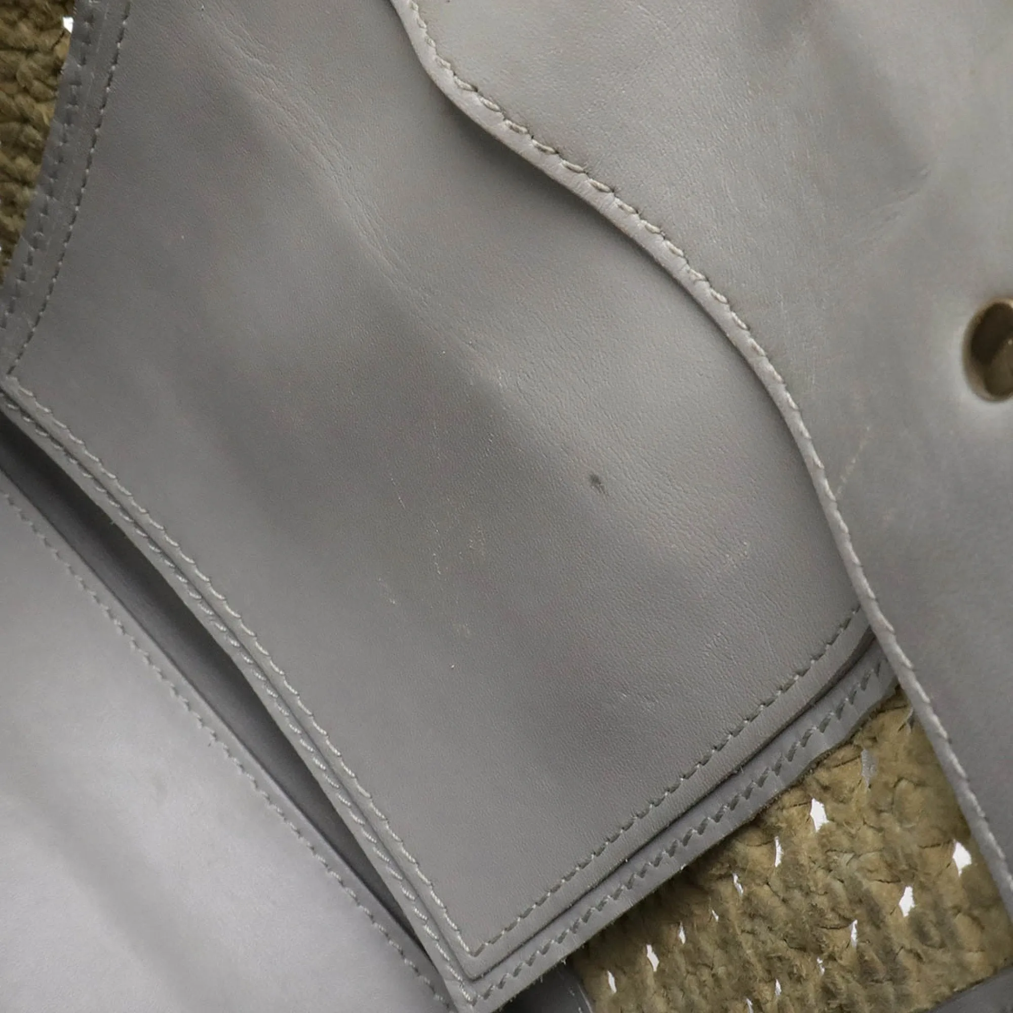 Balenciaga Papier Grey Leather Bag