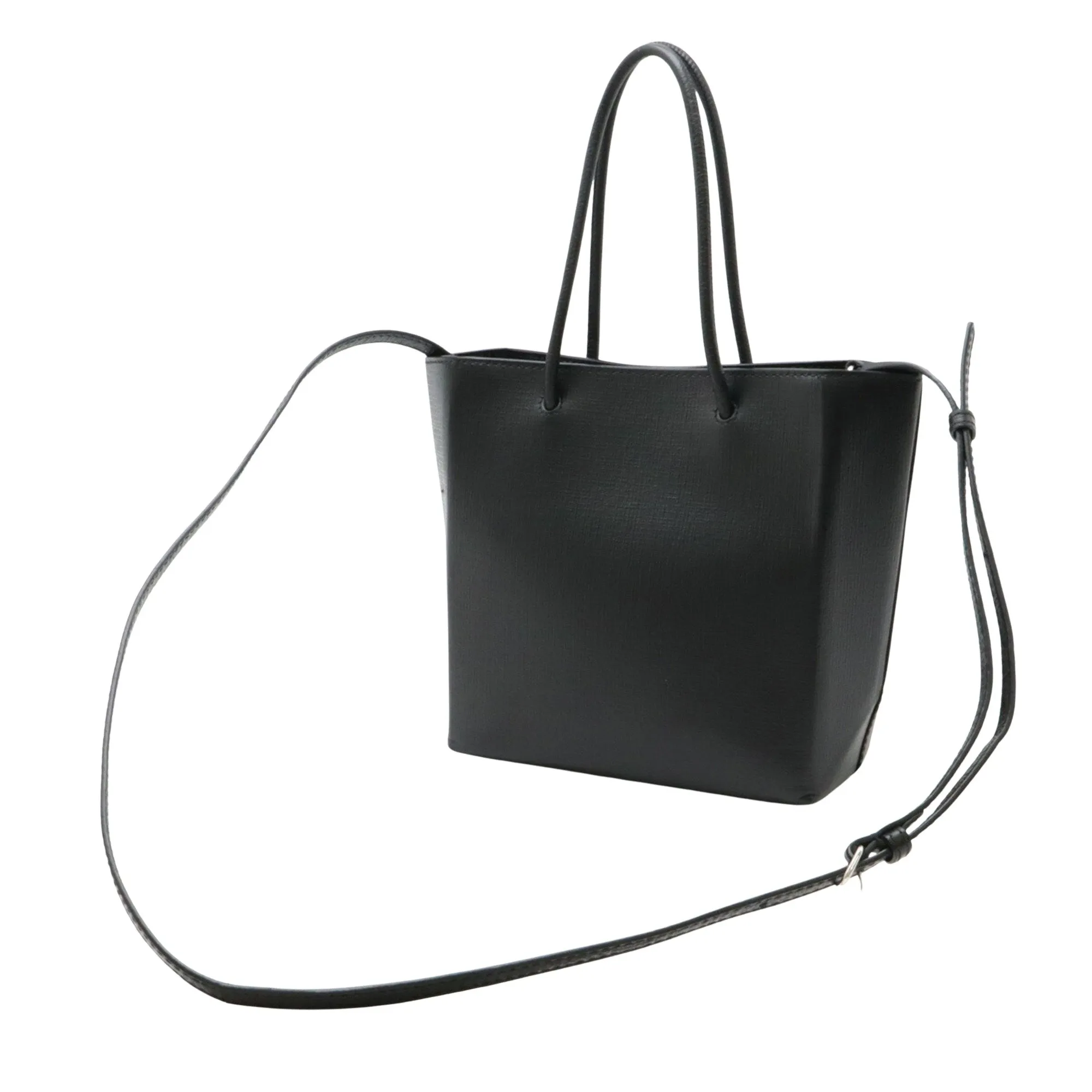 Balenciaga Shopping Tote Black Leather Bag