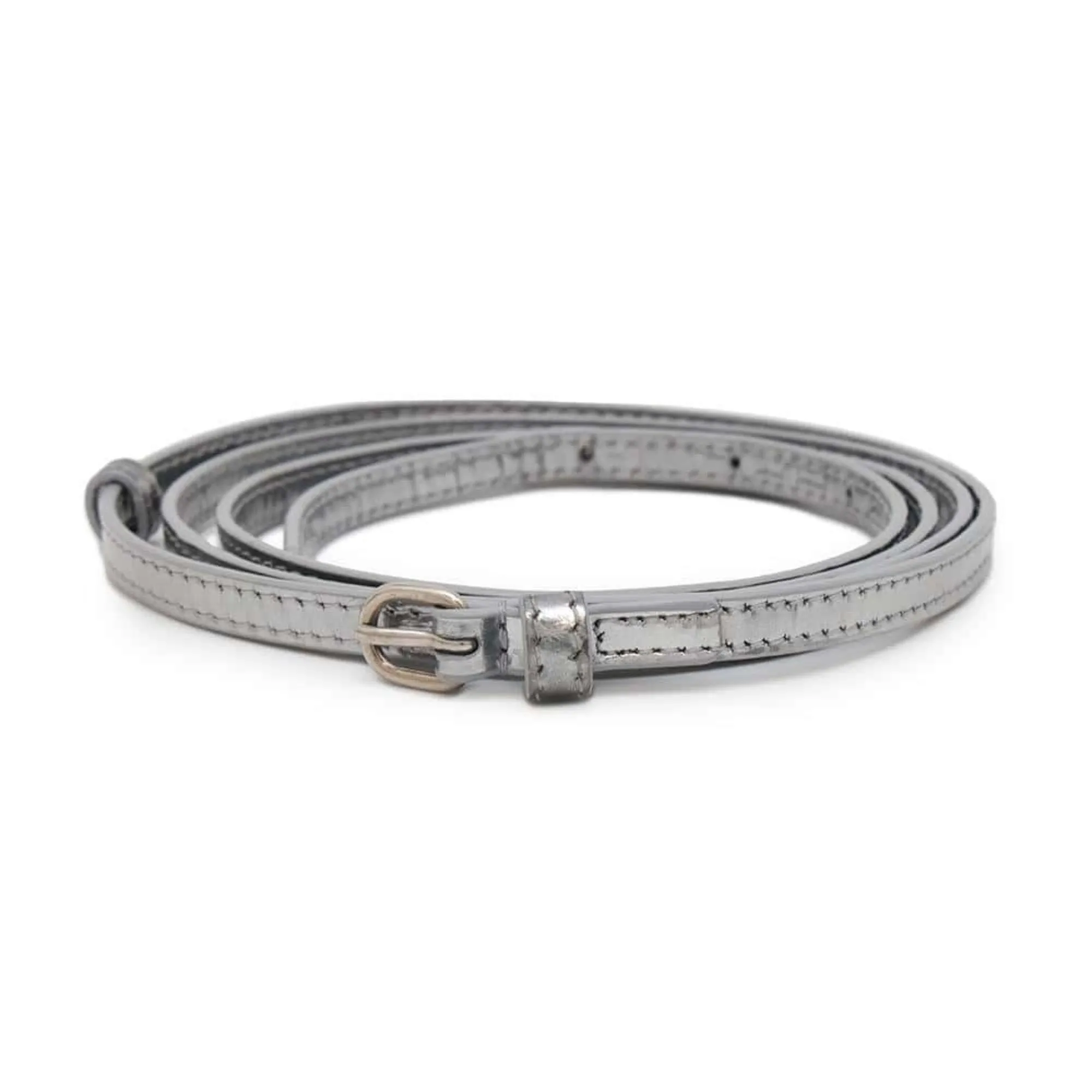 Balenciaga Silver Exotic Leathers Bag