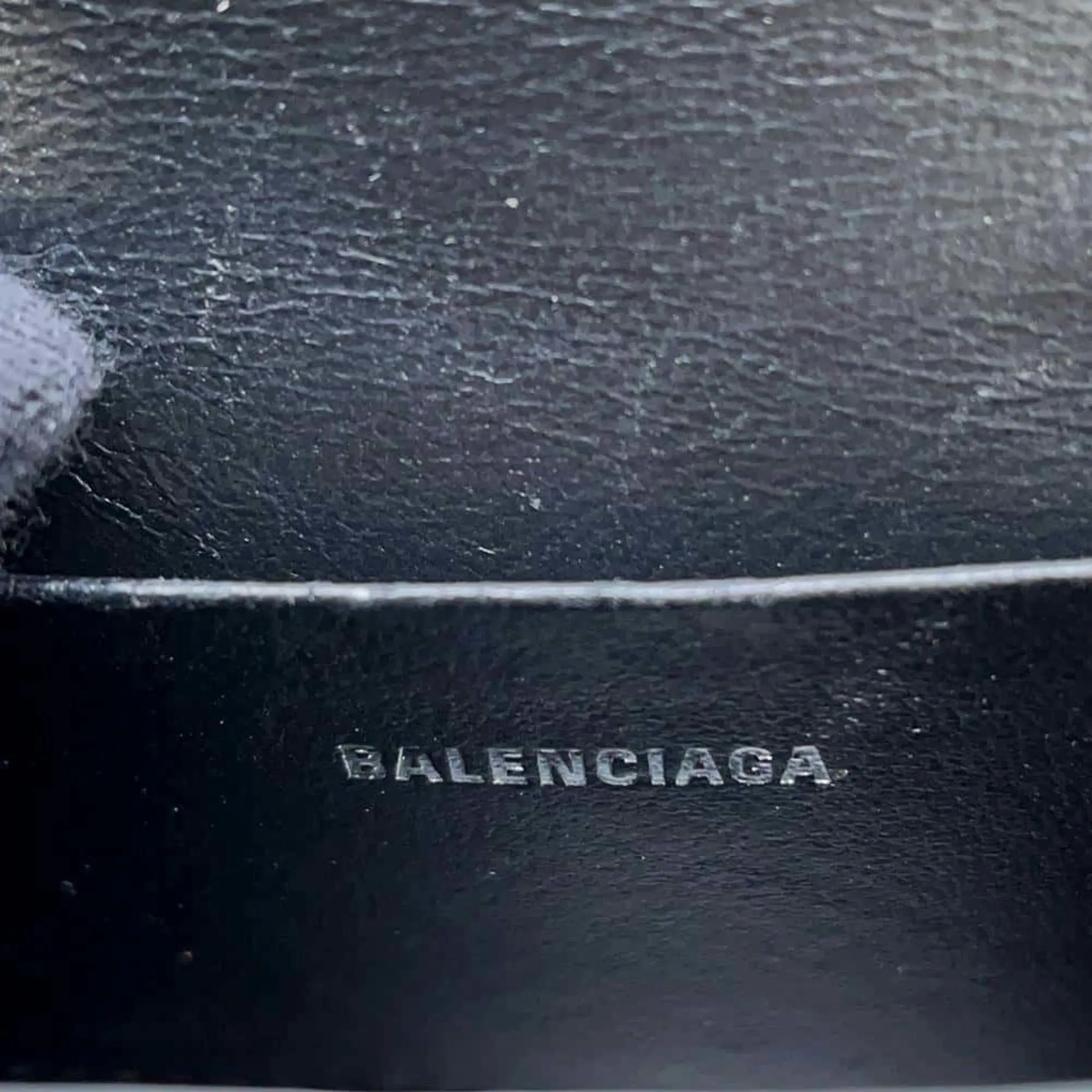 Balenciaga Silver Exotic Leathers Bag