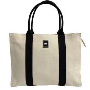 Balenciaga Trade Beige Canvas Bag