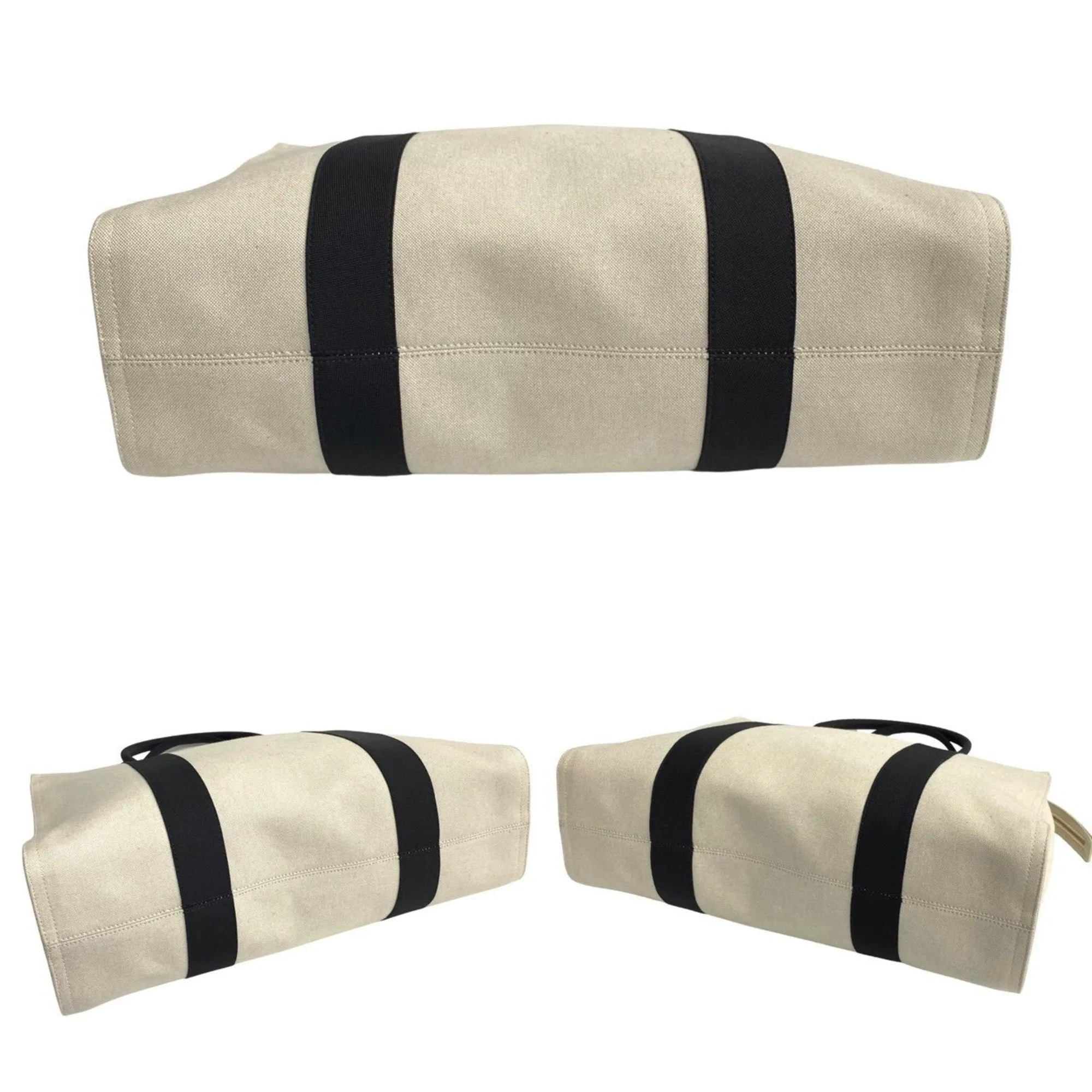 Balenciaga Trade Beige Canvas Bag